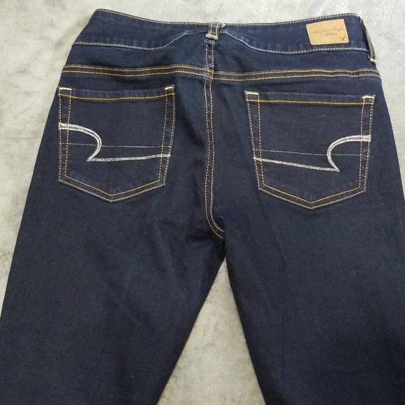 AMERICAN EAGLE ARTIST WIDE LEG FLARE STRETCH JEANS - Picture 6 of 8